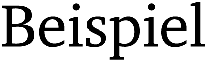 Beispiel