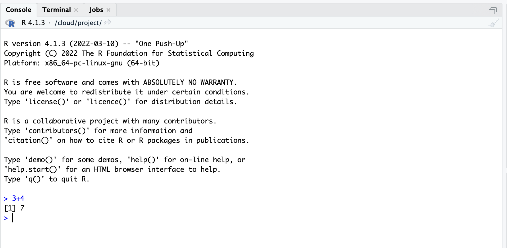 Simple Math with R