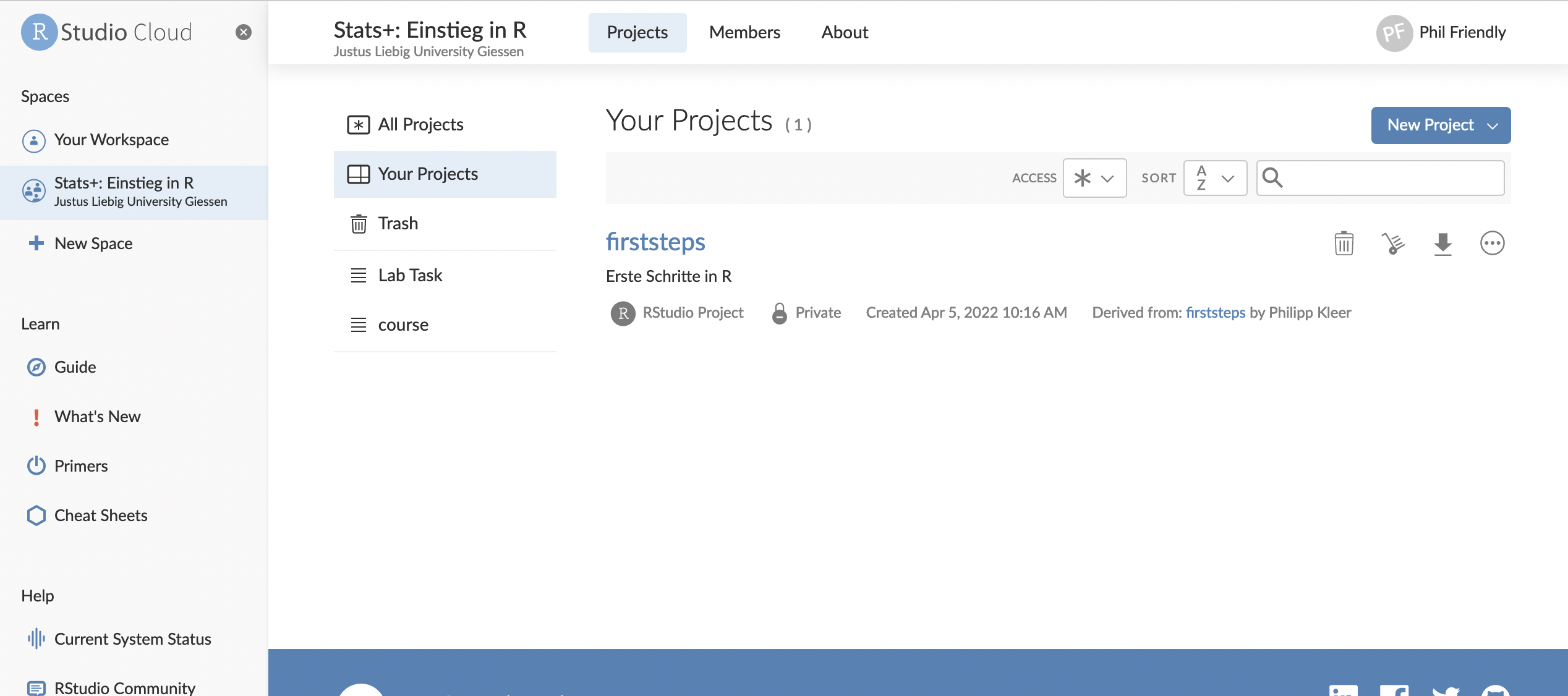 Your Projects