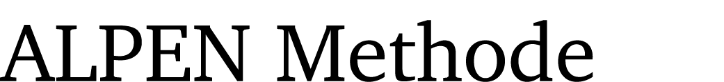 ALPEN Methode