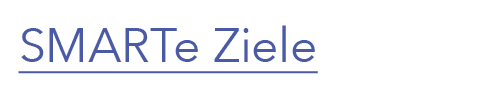 SMARTe Ziele