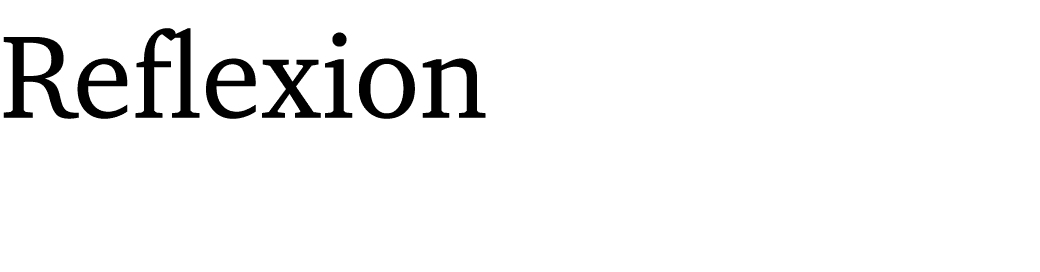 Reflexion
