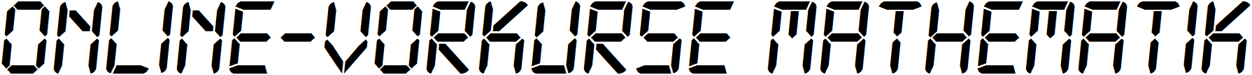 Online-Vorkurse Mathematik