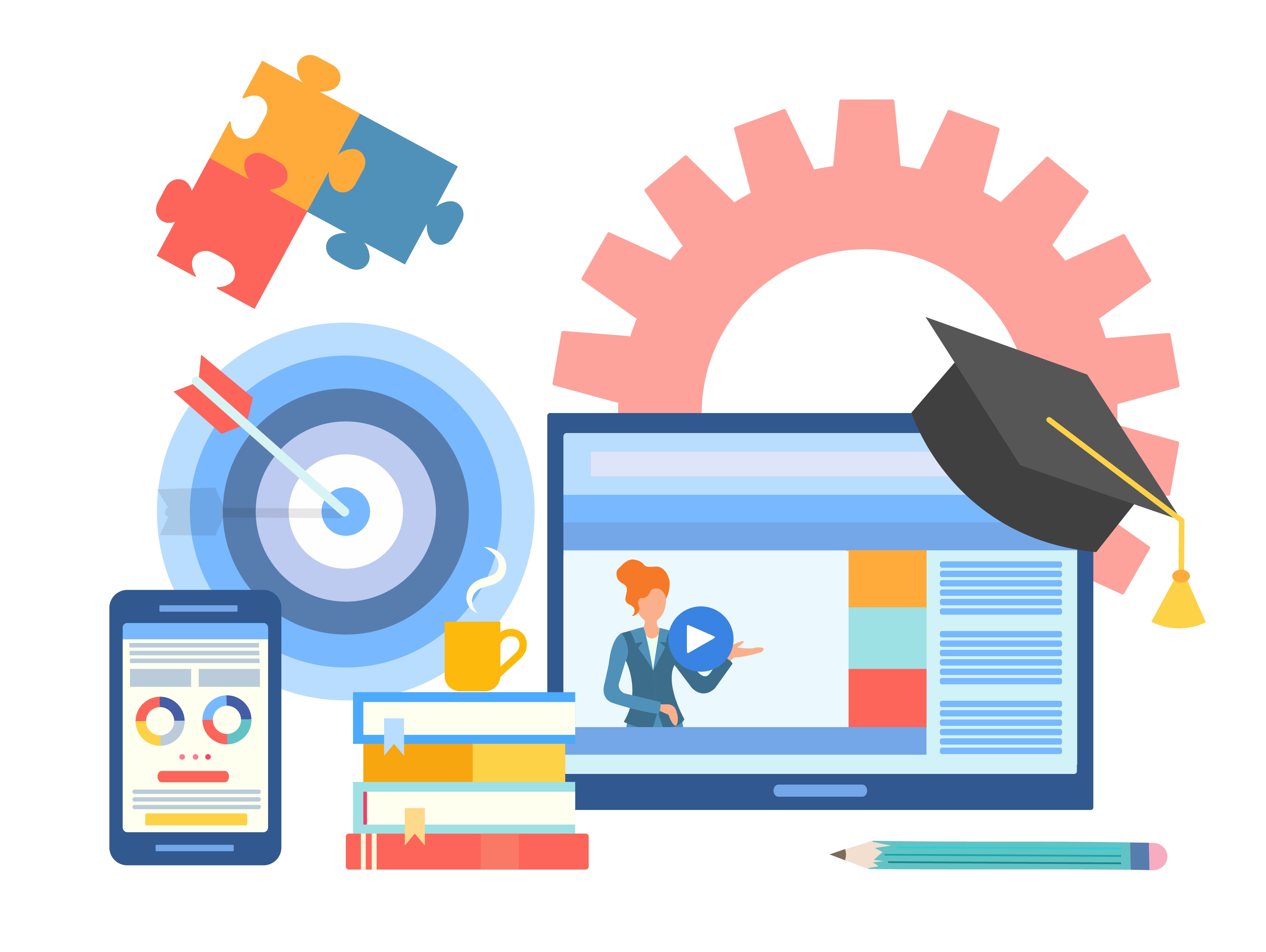 Symbolbild Online-Unterricht Hochschule, HDM