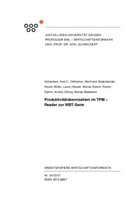 Preview 1 of Reader zur WBT-Serie Produktivitätskennzahlen im TPM.pdf