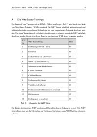 Preview 3 of Reader zur WBT-Serie Einführung in HTML, CSS und JavaScript.pdf