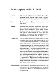 Preview 2 of Reader zur WBT-Serie Zur Geschichte der Datenverarbeitung.pdf