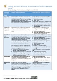 Vorschau 1 von Recommendations for the preparation of a digital course.pdf