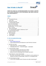 Preview 1 of Erste Schritte in Stud.IP für Studierende.pdf