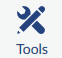 Tool-Button: Hier können Dozierende Ankündigungen für ihre Veranstaltungen, Einrichtungen und ihre Profilseite erstellen und anzeigen, wobei die Anzeige gefiltert werden kann.