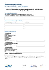 Preview 1 of Ideenpool Innovative Lehre - Erfahrungsbericht.pdf