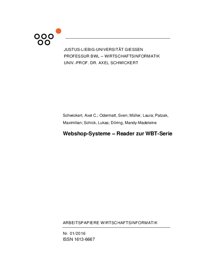 Vorschau 1 von Reader zur WBT-Serie Webshop-Systeme.pdf