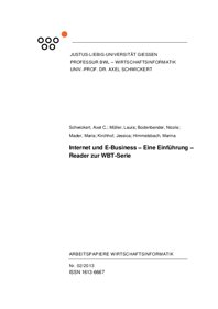 Preview 1 of Reader zur WBT-Serie Internet & E-Business.pdf