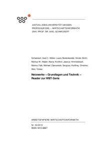 Vorschau 1 von Reader zur WBT-Serie Netzwerke - Grundlagen und Technik.pdf