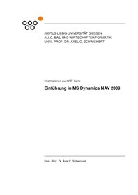 Vorschau 3 von Reader zur WBT-Serie Einführung in ERP-Systeme – MS Dynamics NAV.pdf