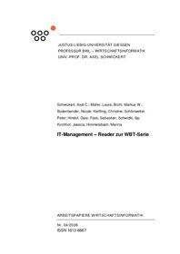 Vorschau 1 von Reader zur WBT-Serie IT-Management.pdf